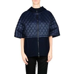 Stefanel Wool and Nylon Cape Coat